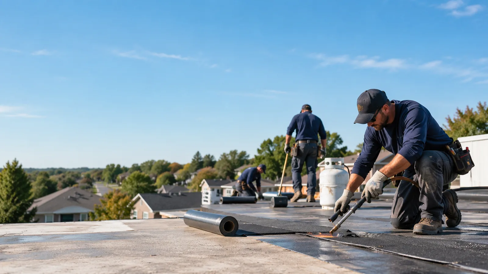 Flat Roof Leak Repair providers in Murdock, IL